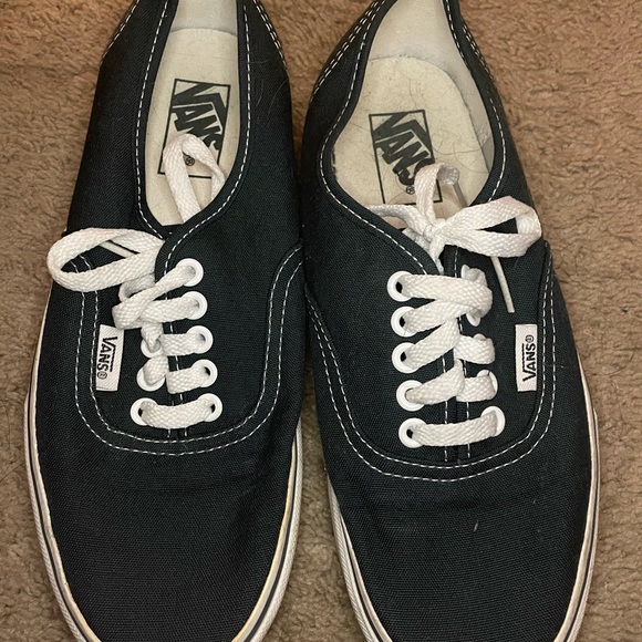 vans authentic dark green